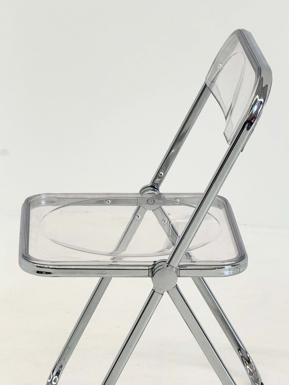 Set Of 2 Plia Folding Chairs By Giancarlo Piretti For Anonima Castelli photo Furniture
