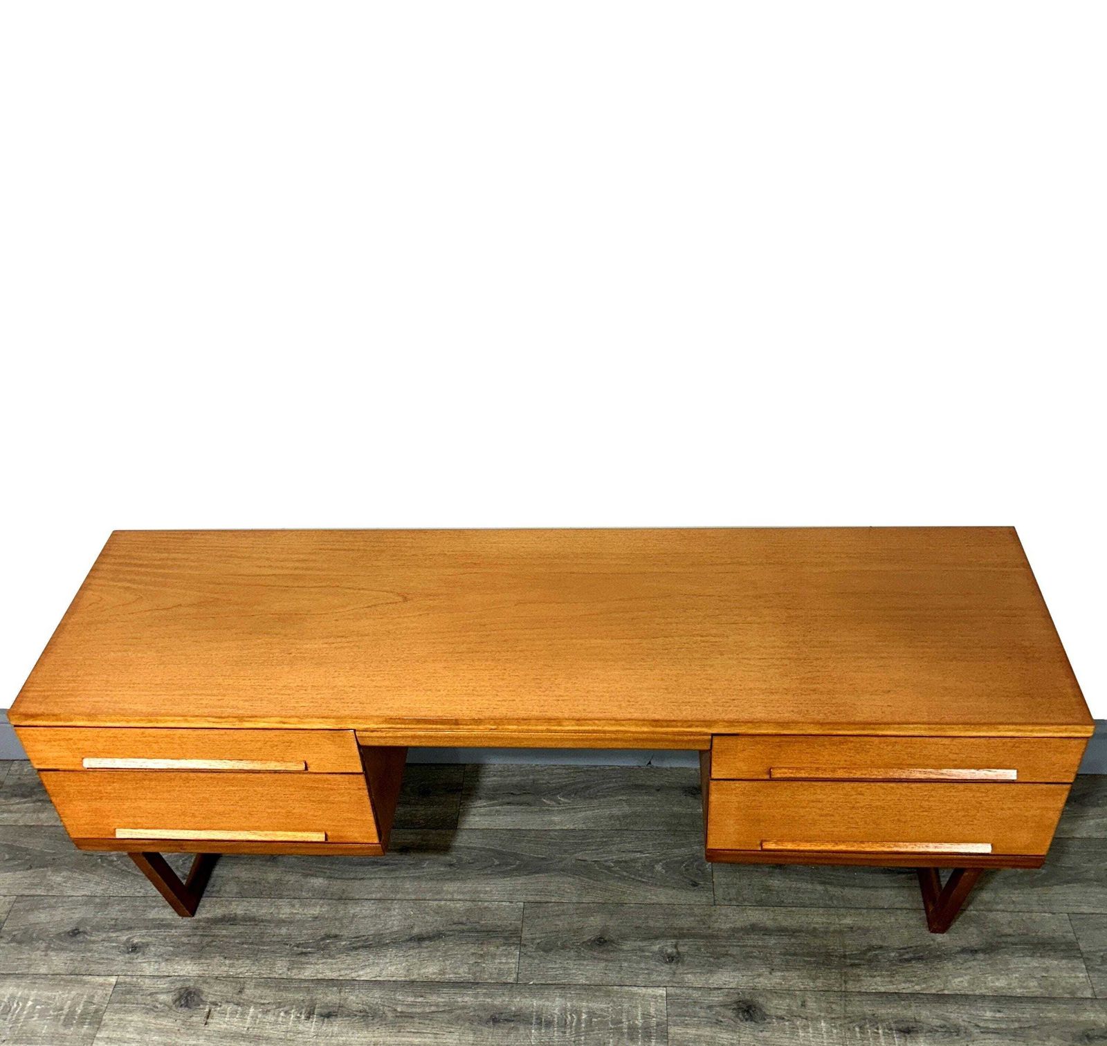 Stylish Mid Century Teak Desk White & Newton 1960's photo Furniture