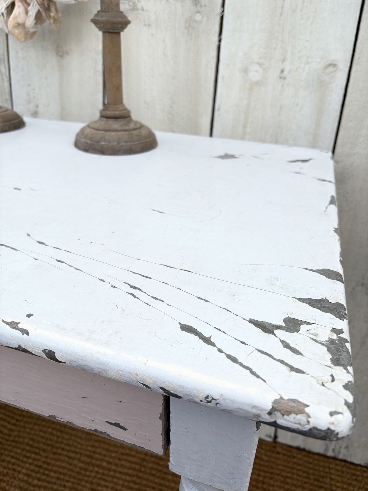 Antique French Painted Table, 19th Century photo Furniture