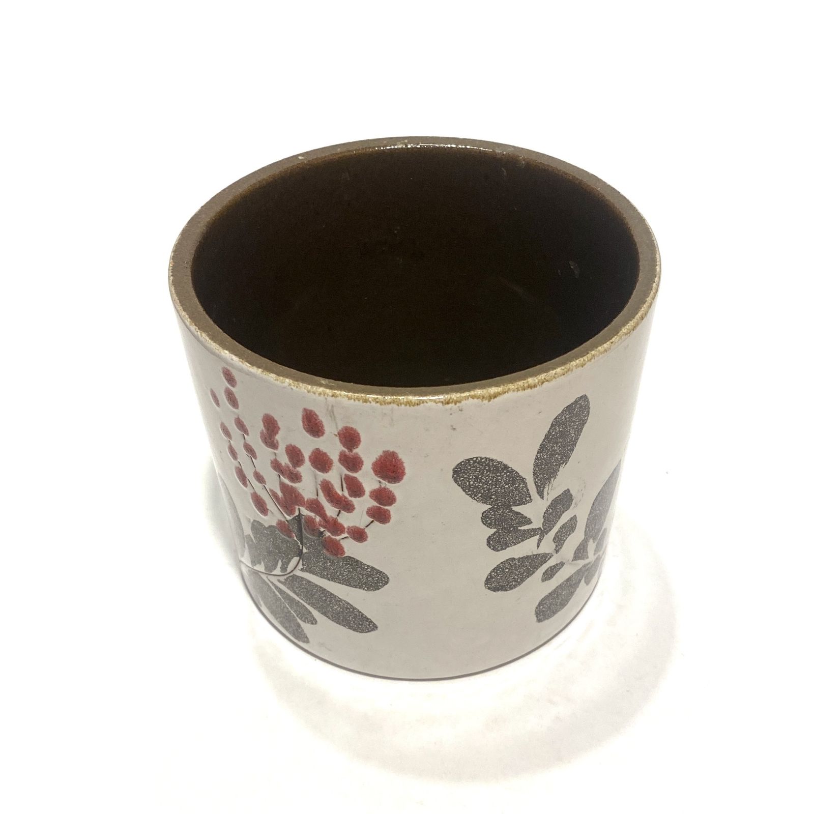 Marei Keramik Planter 12cm Dia, 1970s West German Art Pottery photo for sale