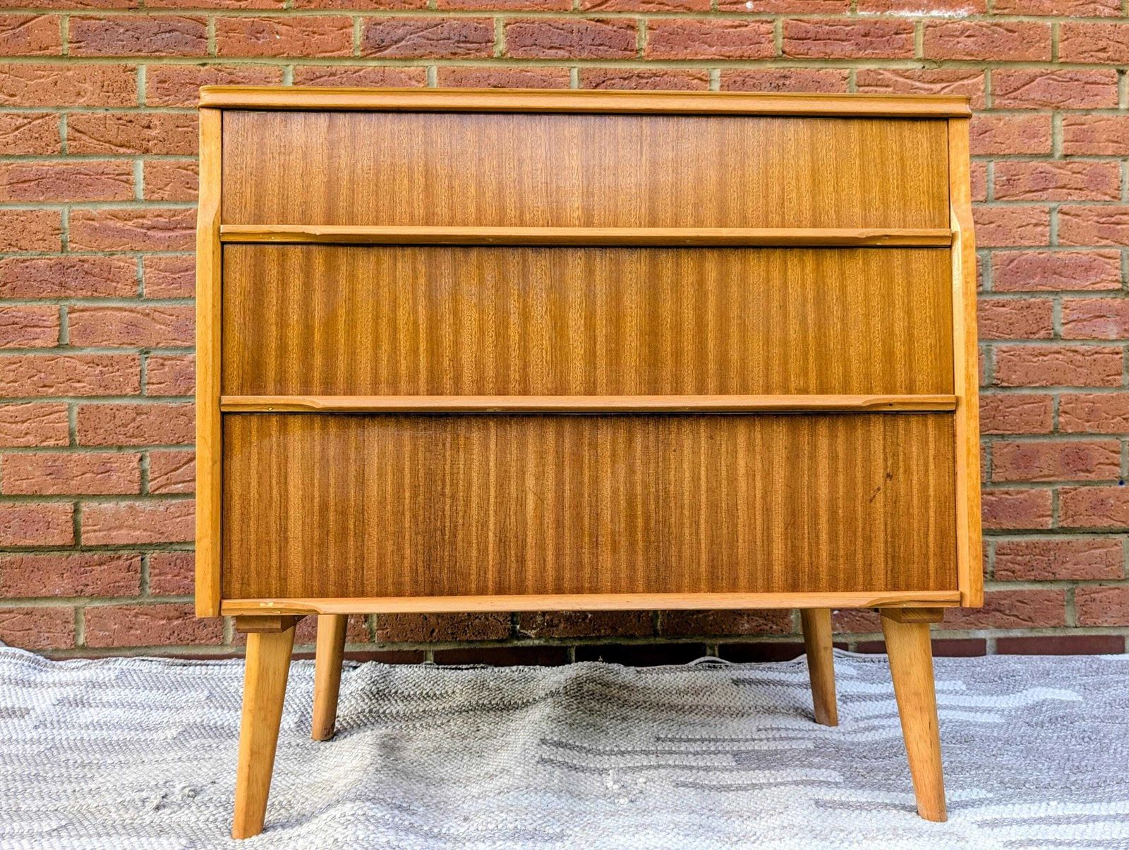 Furniture Mid Century 1960s Chest Of Drawers photo