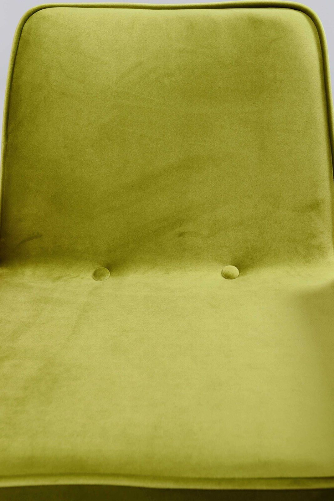418.0 Vintage Lounge Chair Pear Green Velvet Natural Oiled Wood photo