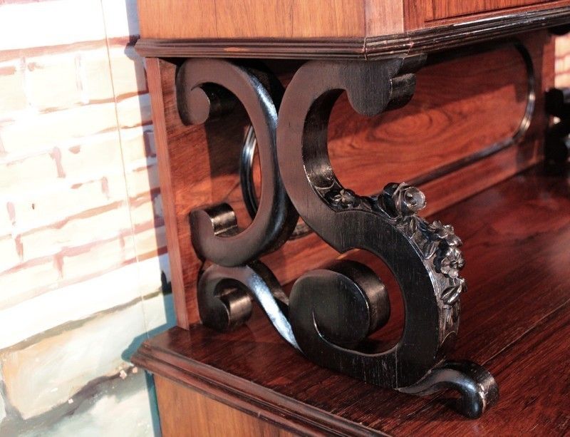 Two Body Furniture Nap. III In Rosewood 19th photo Furniture
