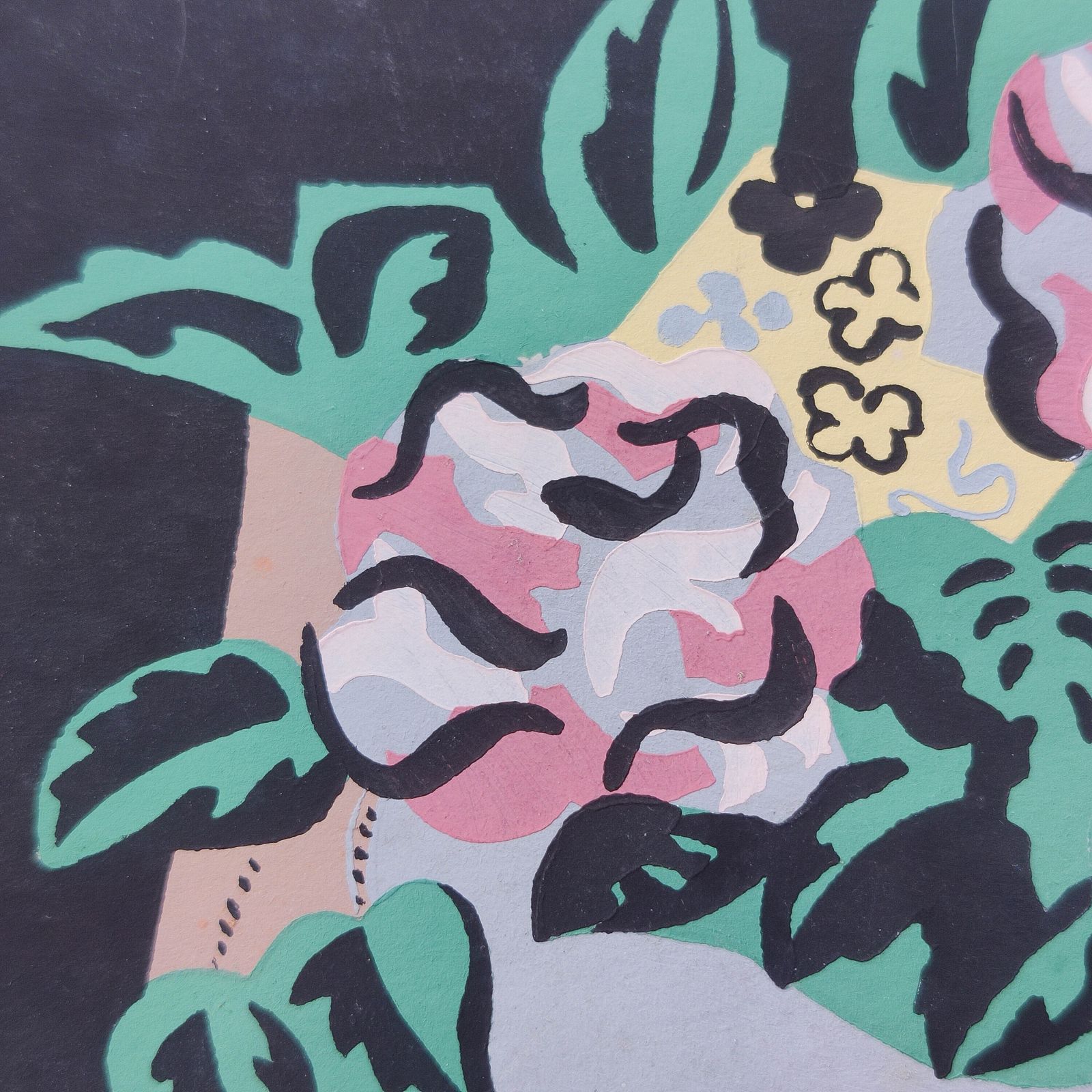 Art Gino Severini (1883 1966) Original Pochoir Print Still Life With Compass, 1930 photo