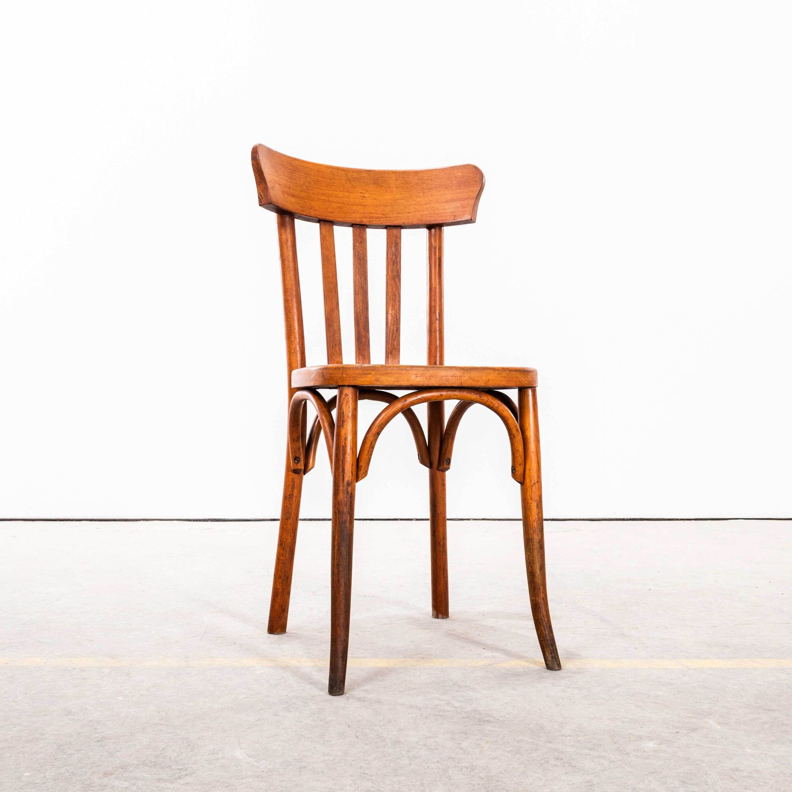 1950's Honey Oak Mahieu Bentwood Dining Chair   Set Of Ten photo furniture
