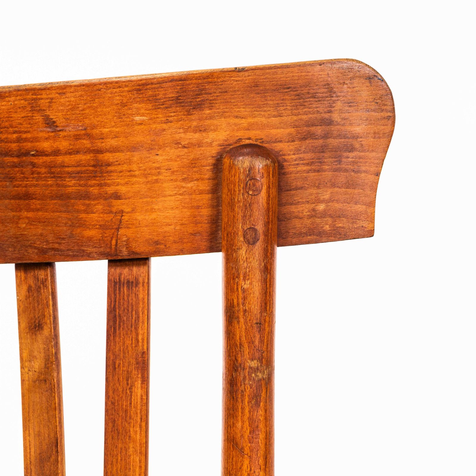 1395.0 1950's Honey Oak Mahieu Bentwood Dining Chair   Set Of Ten photo
