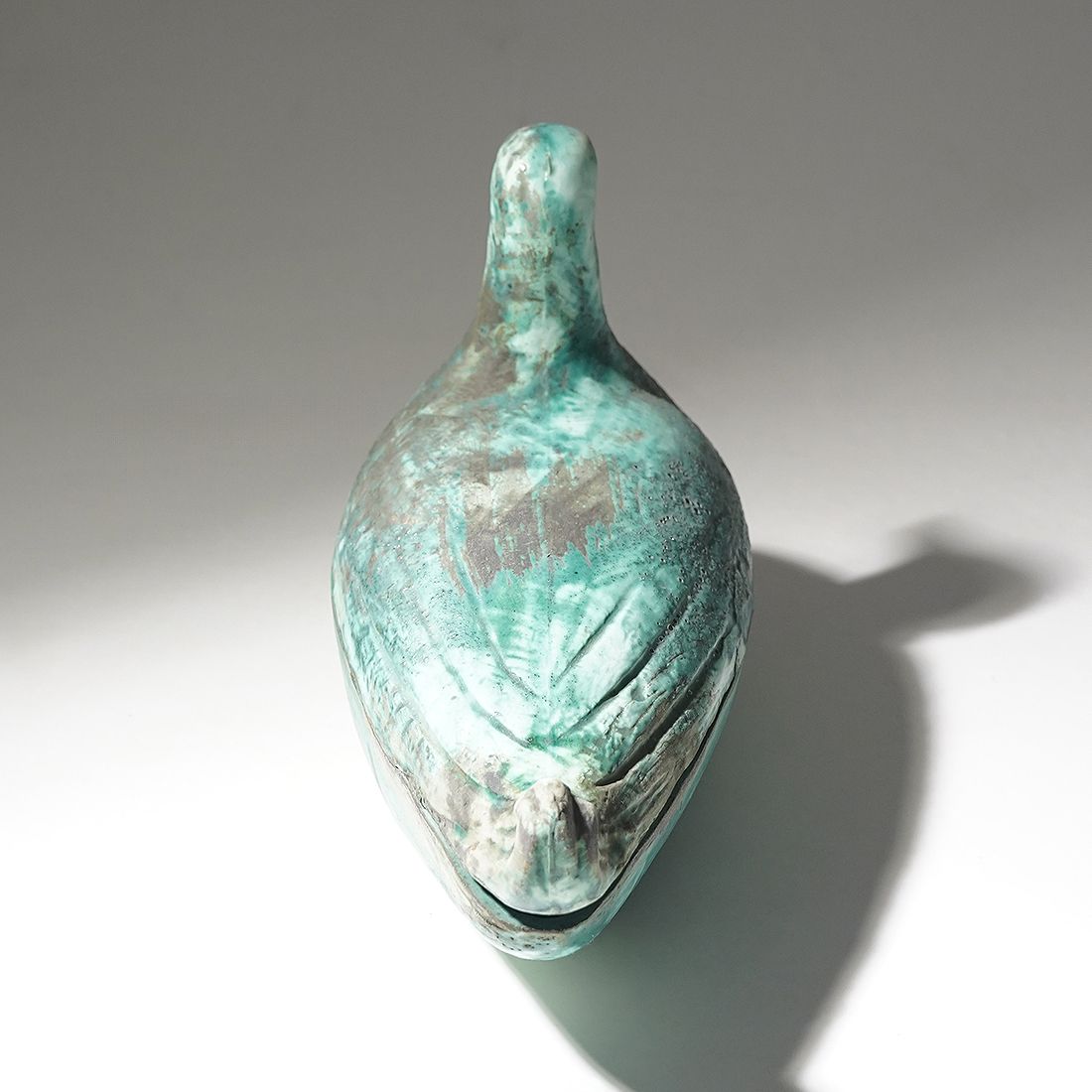 Ceramic Box In The Shape Of A Bird, 1960s photo vinterior