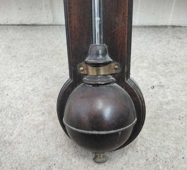Mahogany Stick Barometer By George Adams Of Fleet Street, London C1790 photo vinterior