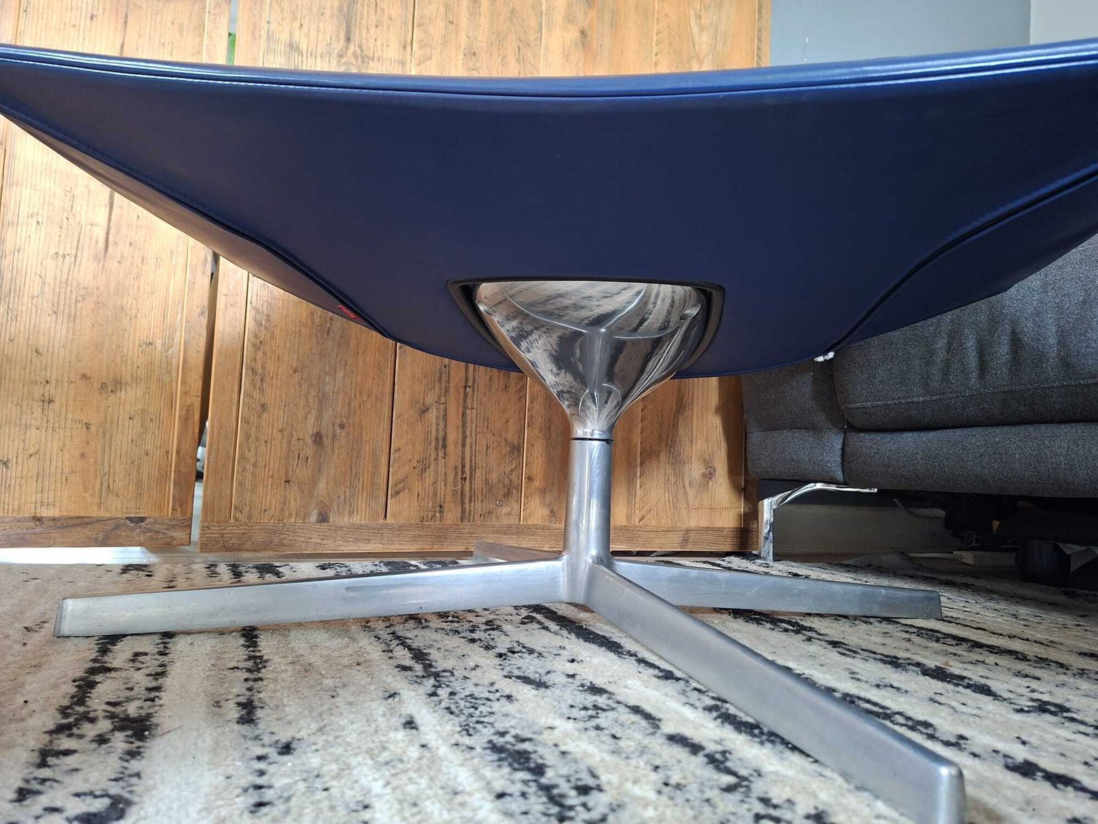 Pair Of Arper Catifa 80 Lounge Chairs In Blue By Lievore Altherr Molina photo Furniture