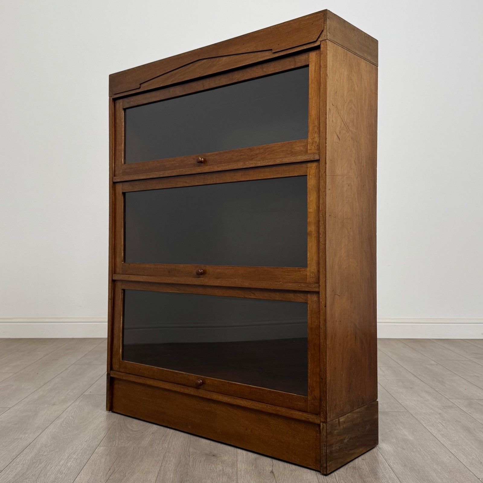 Antique 20th Century Globe Wernicke Style Bookcase In Mahogany ( Af 5681 ) photo for sale