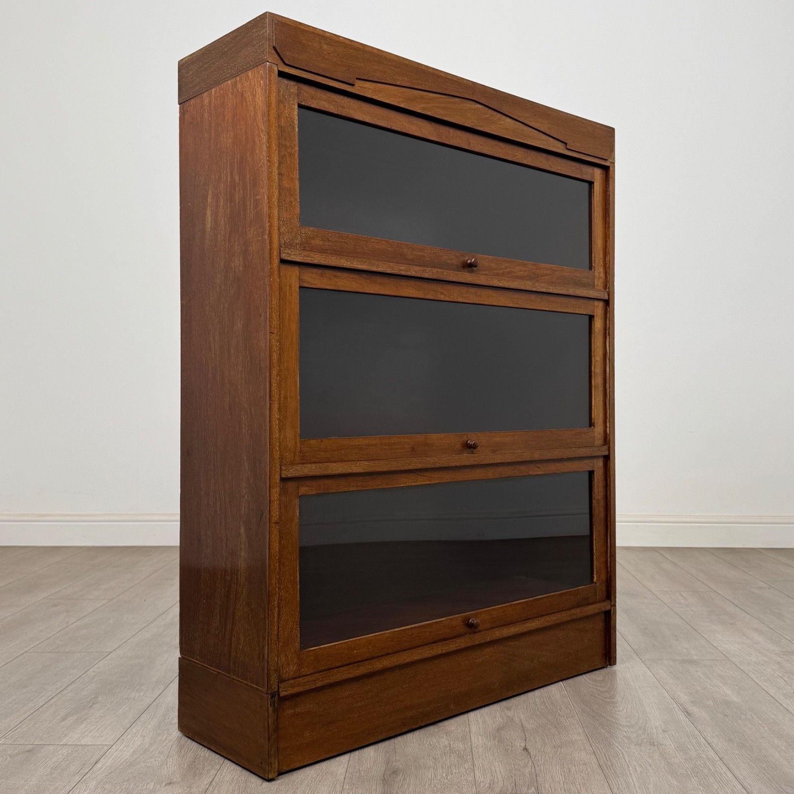 photo furniture Antique 20th Century Globe Wernicke Style Bookcase In Mahogany ( Af 5681 )