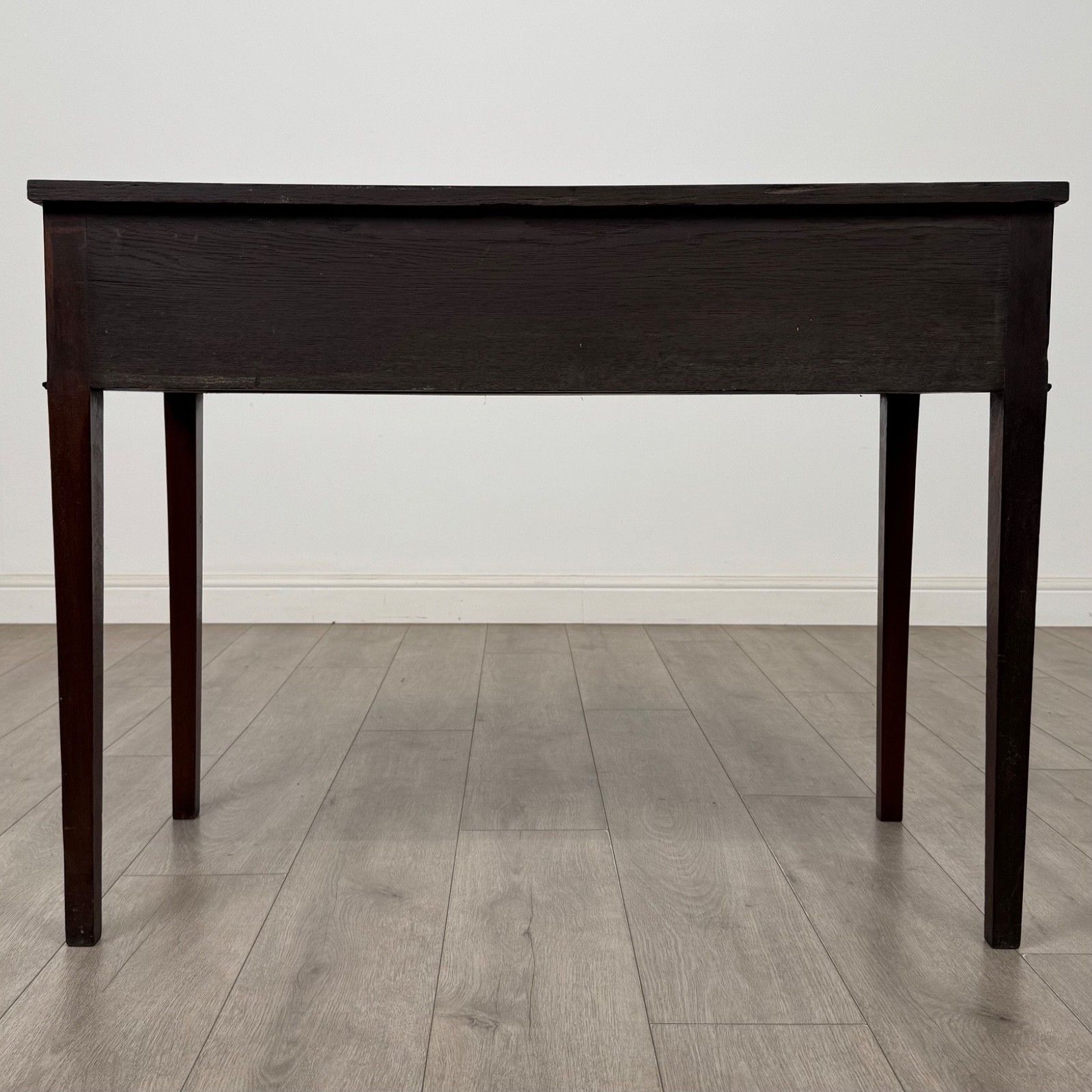 Antique 19th Century Serpentine Writing Table In Mahogany ( Af 5691 ) photo 625.0