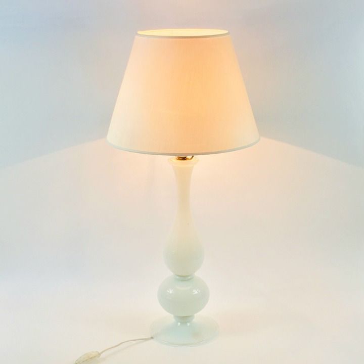 Labelled Mid Century Murano Glass Table Lamp From Barovier & Toso, Italy, 1940s/1950s photo 925.0