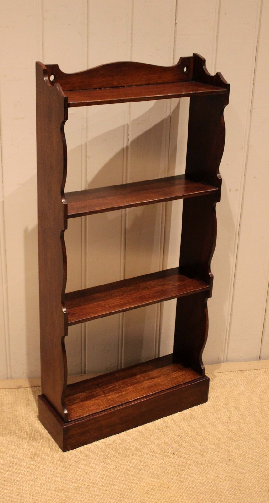 photo furniture Small Oak Open Bookshelves, 1900s