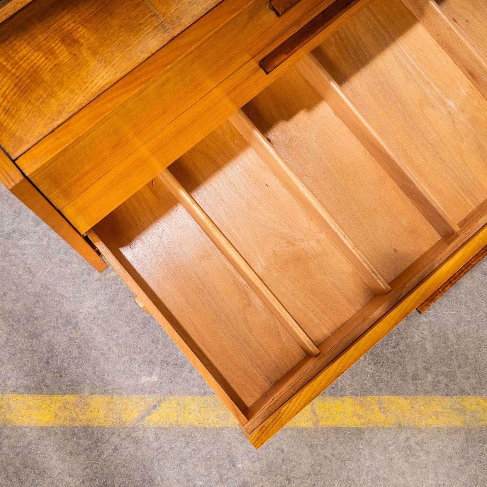 1960â€™S Four Drawer Shelved Mid Century Cabinet â€“ Up Zavody photo furniture