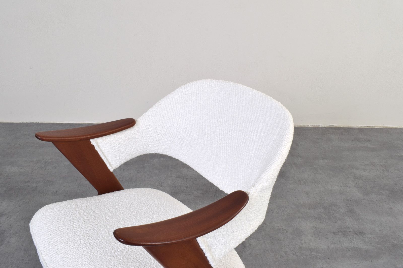 photo furniture Norwegian Teak Armchair Model Blinken By Sigurd Resell For Rastad & Relling, 1950s.