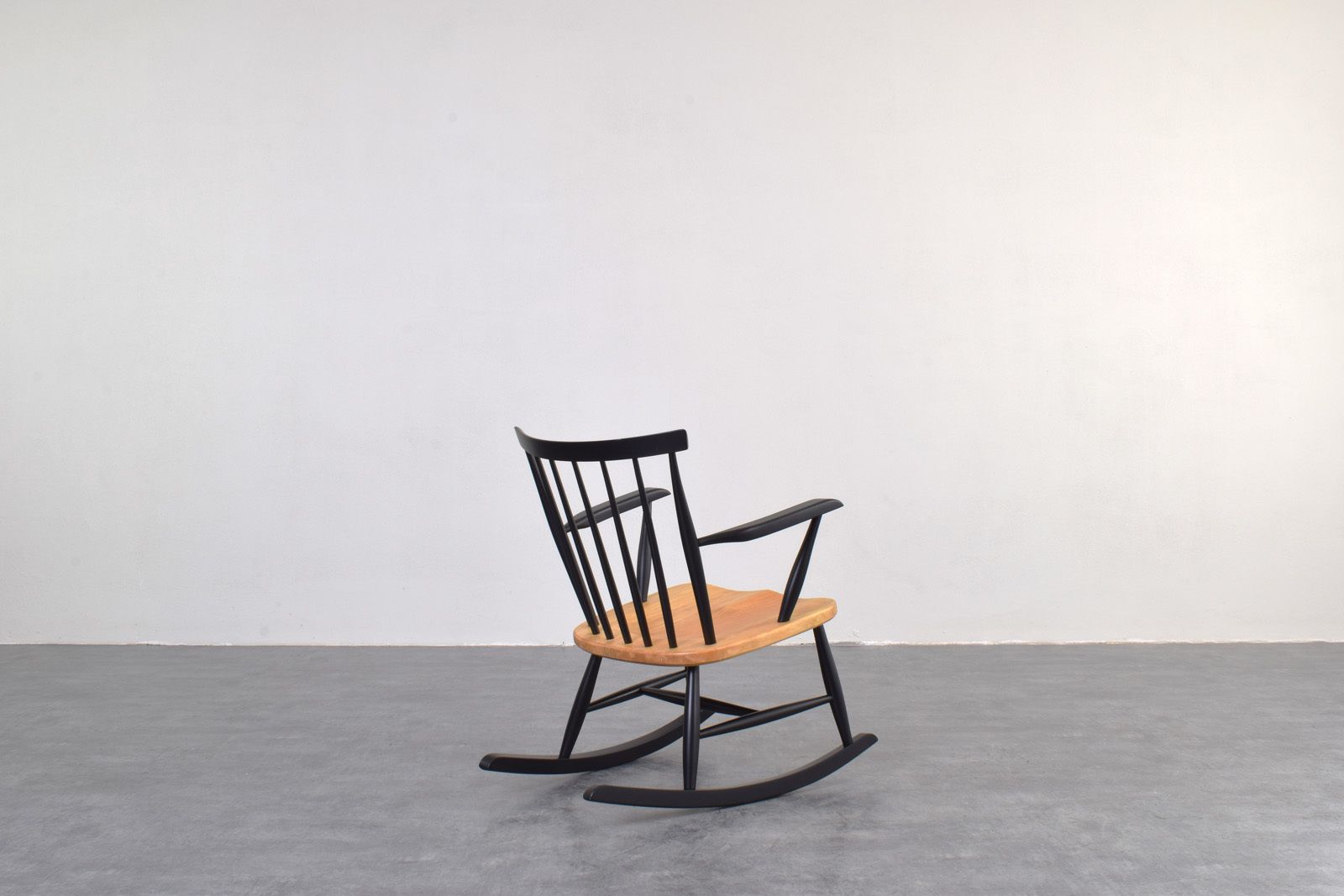 Mid Century Swedish Rocking Chair, 1960s. photo 725.0