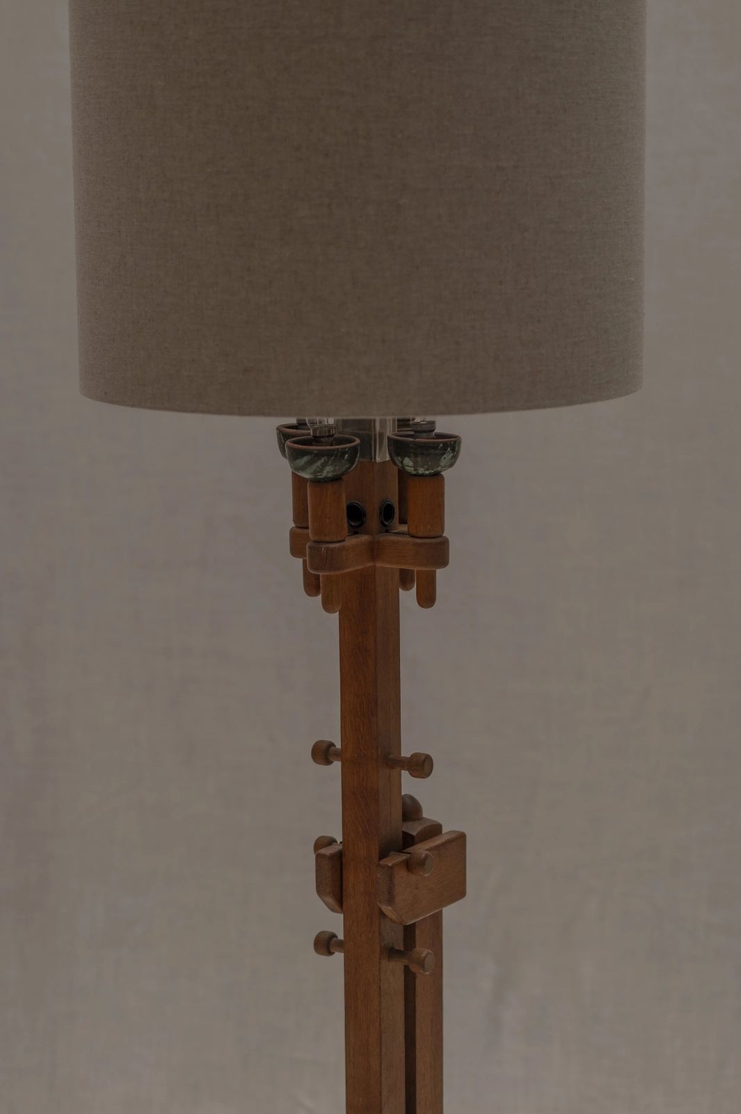 photo vinterior French Mid Century Floor Lamp By Guillerme & Chambron