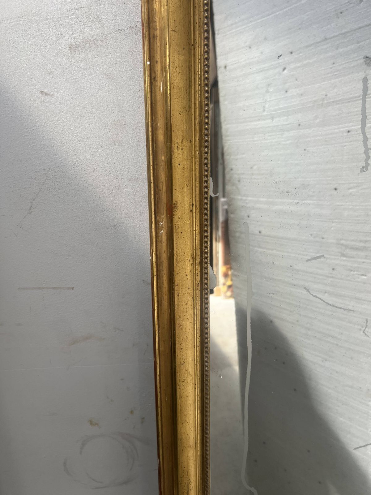 photo for sale Louis XV Style Mirror In Wood And Gilded Stucco