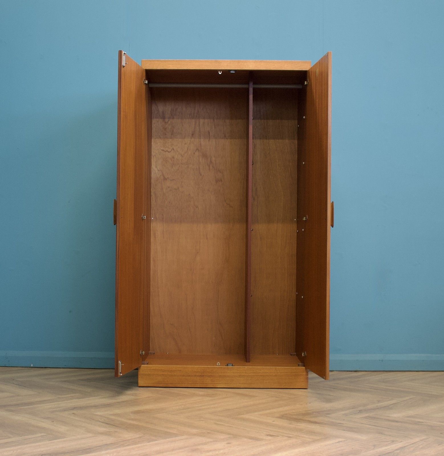 Mid Century Teak Quadrille Double Door Wardrobe From G Plan, 1960s #1765 2 Of 2 photo 599.0