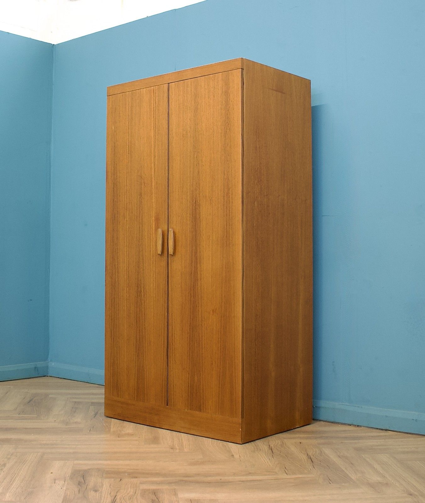 Mid Century Teak Quadrille Double Door Wardrobe From G Plan, 1960s #1765 2 Of 2 photo vinterior