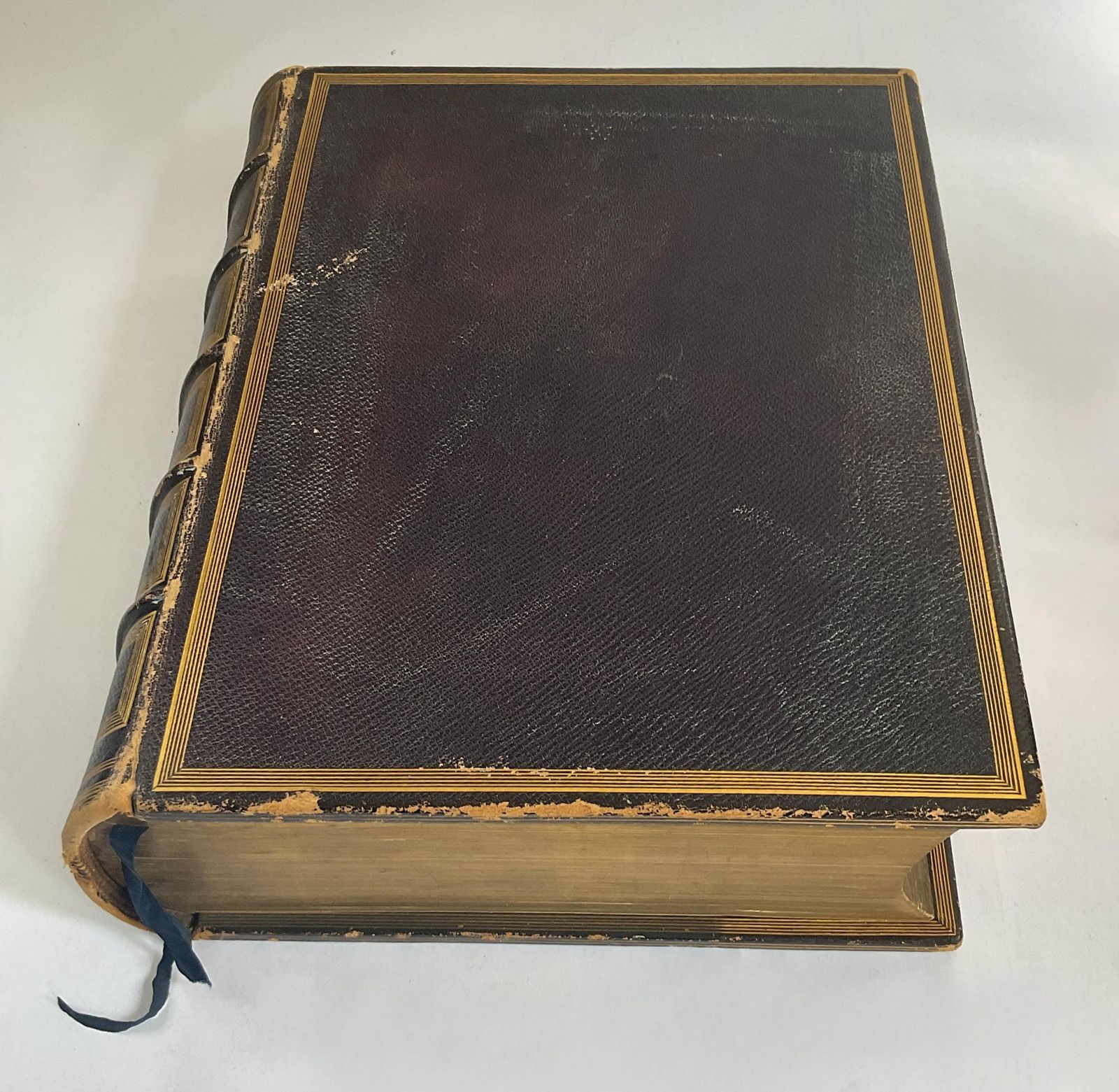 The Jacomb Dynastic Archive: 1846 Ornate Cambridge Pulpit Bible, Hand Inked Family Registry, And 1907 All Saints' Clapton Companion Volume photo Home Decor