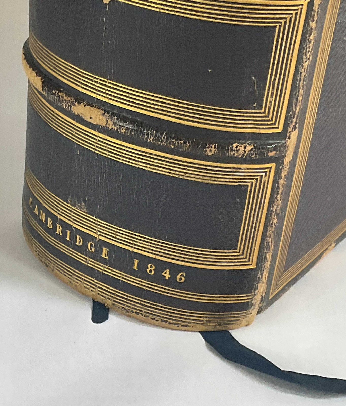 The Jacomb Dynastic Archive: 1846 Ornate Cambridge Pulpit Bible, Hand Inked Family Registry, And 1907 All Saints' Clapton Companion Volume photo 565.0