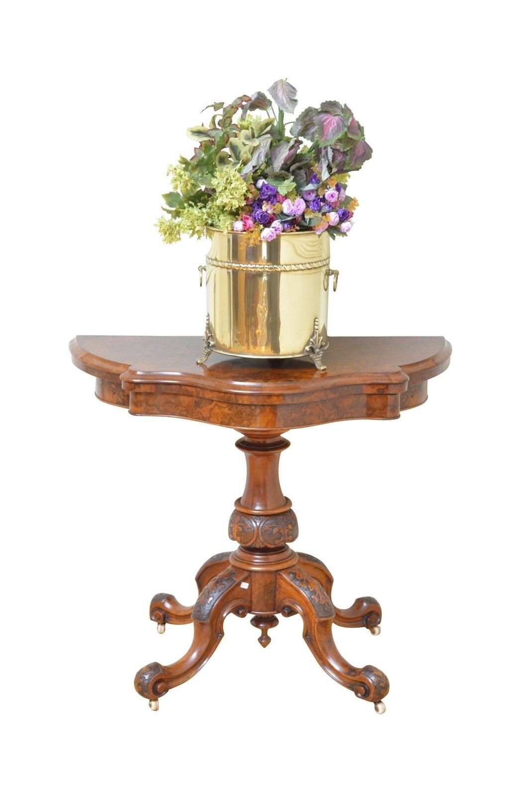 Edwardian Brass Coal Bucket Or Planter With A Liner photo Home Fixtures