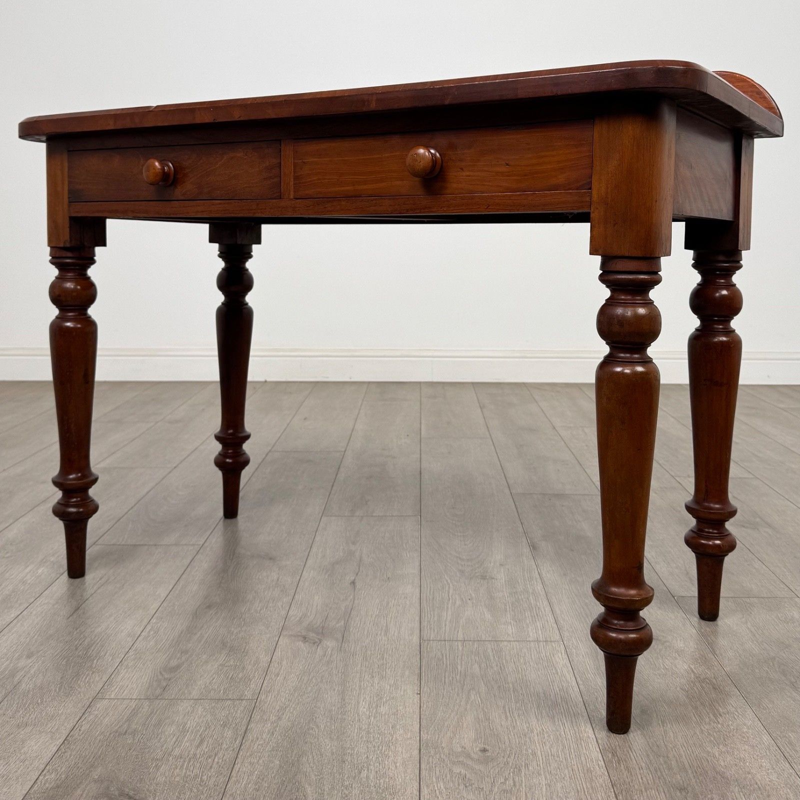 Antique 19th Century Victorian Writing Table In Mahogany ( Af 5662 ) photo furniture