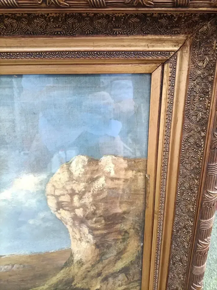 photo for sale South Coast Of England Oil Painting Signed Wm Shayer Snr . Circa Mid 19 Th Century