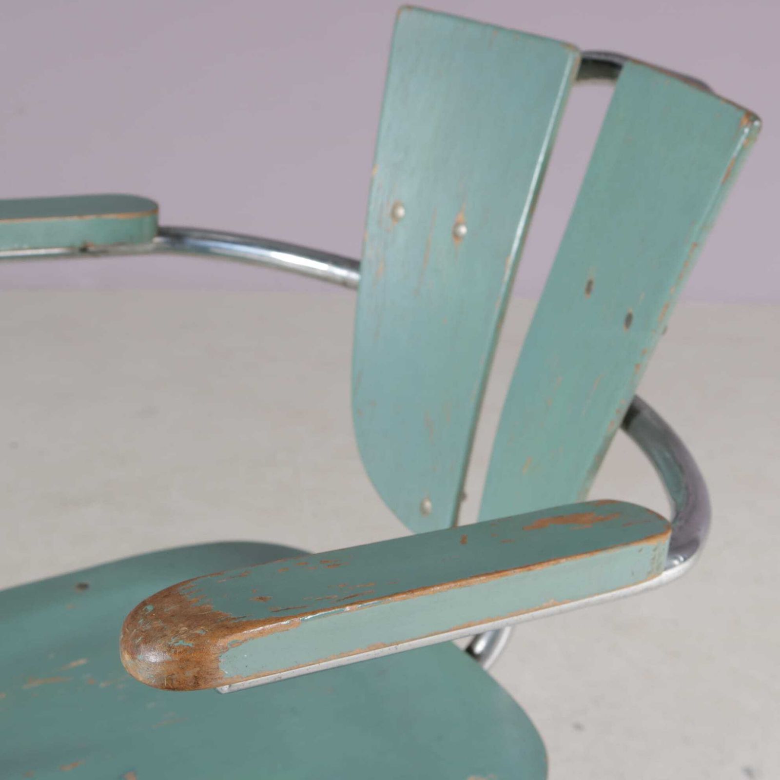 photo furniture 1950s Rare Side Chair By Lemafa Den Haag, Netherlands