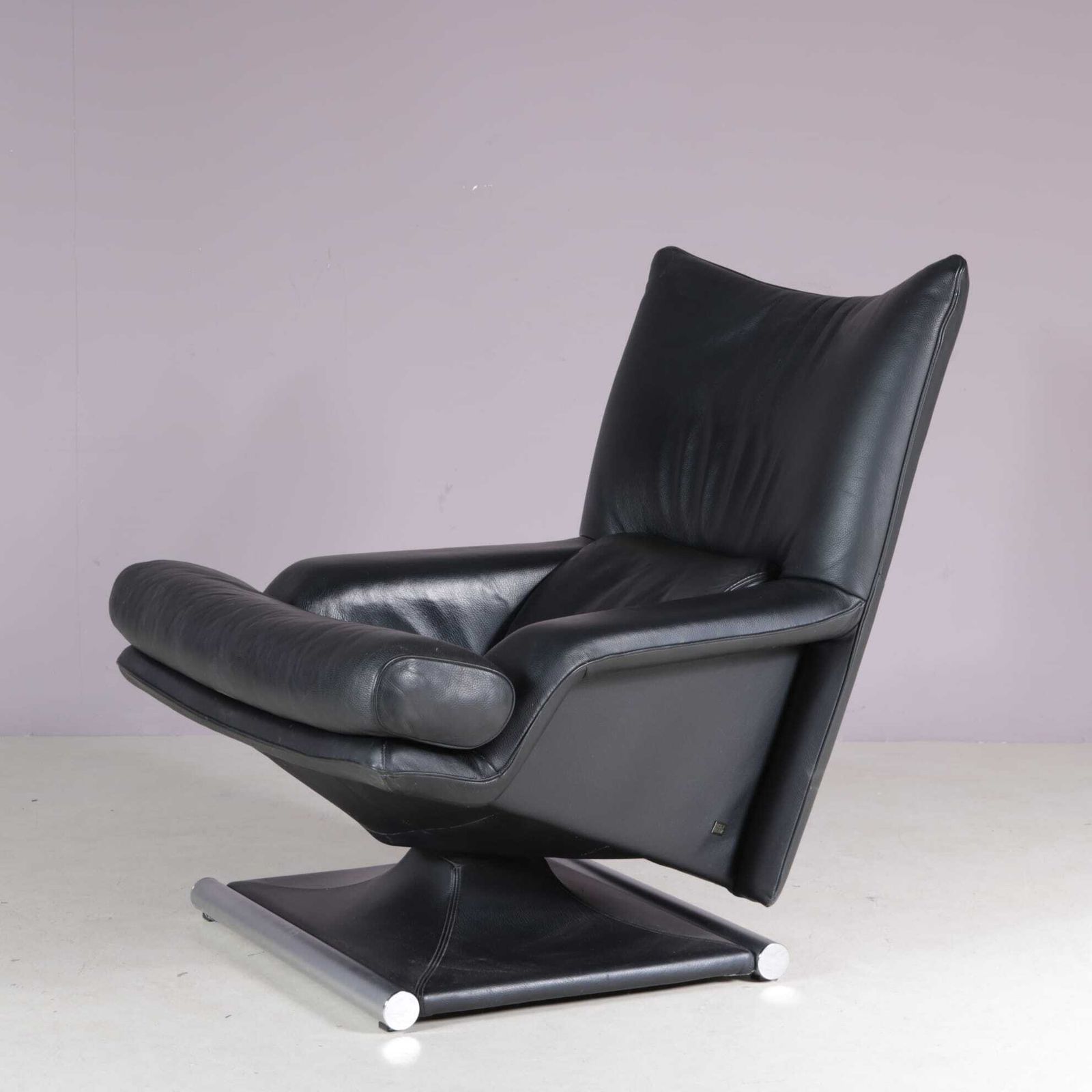 1980s Lounge Chair By Mathias Hoffman For Rolf Benz, Germany photo vintage