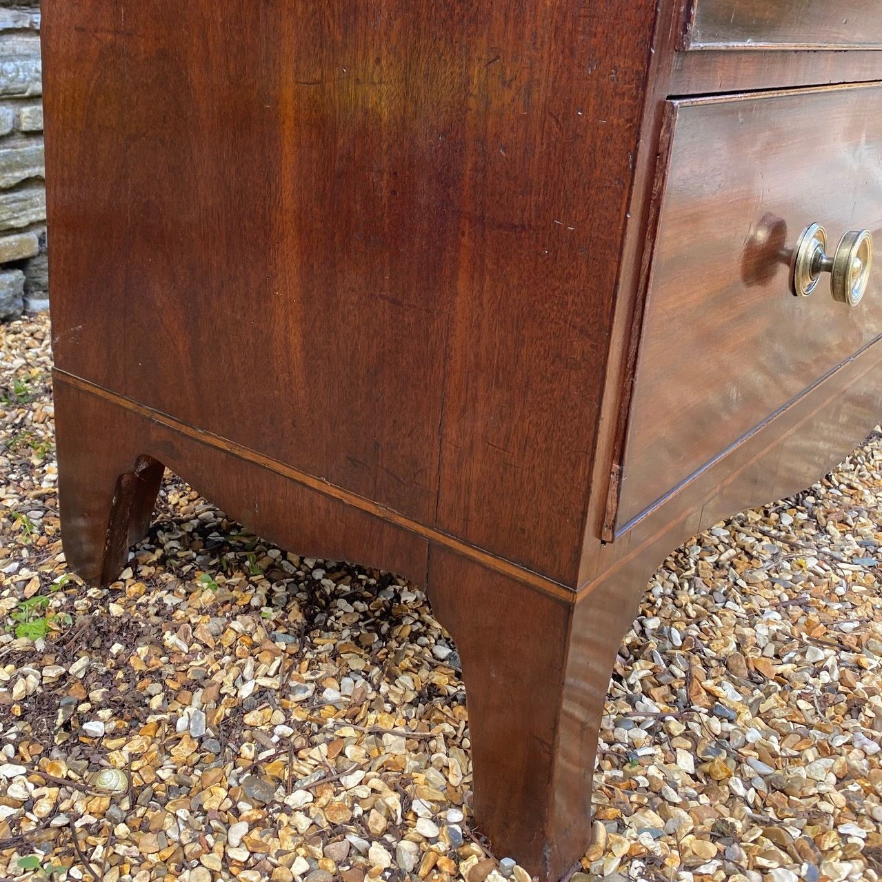 Regency Mahogany Chest Of Drawers photo Furniture
