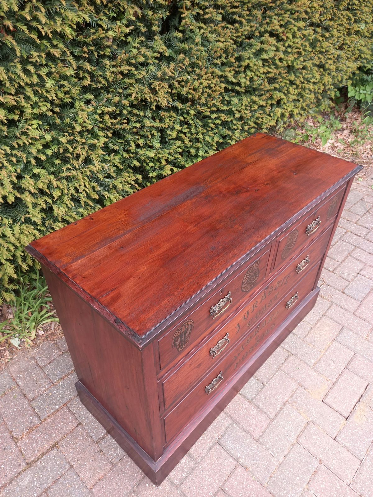 Antique Mahogany Chest Of Drawers photo furniture