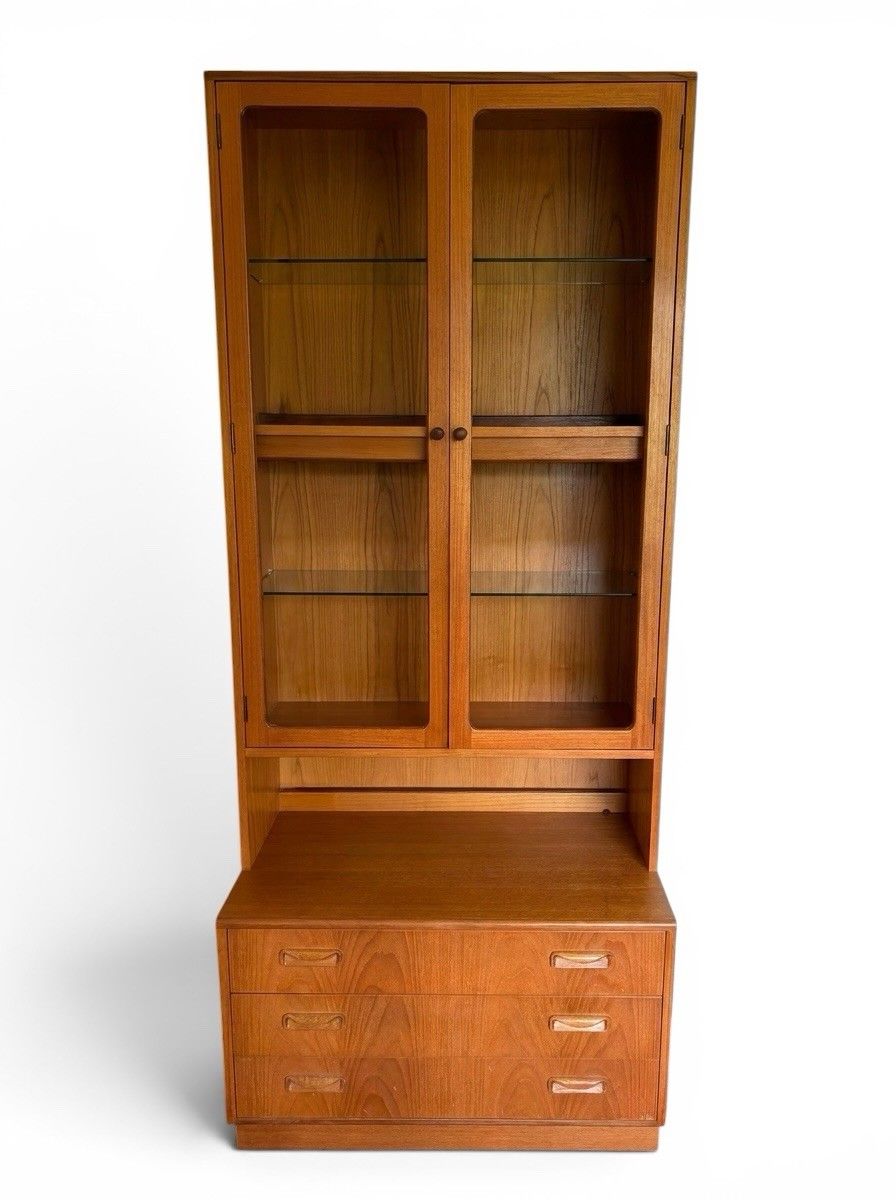 G Plan Fresco Teak Bookcase Chest Of Drawers Wall Unit Superior Quality Retro photo buy
