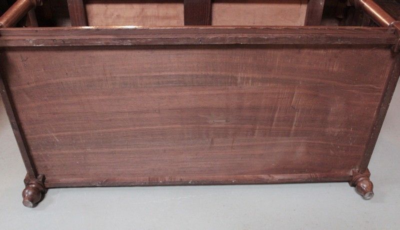 Furniture Early 20th Century Oak Drapery Table photo