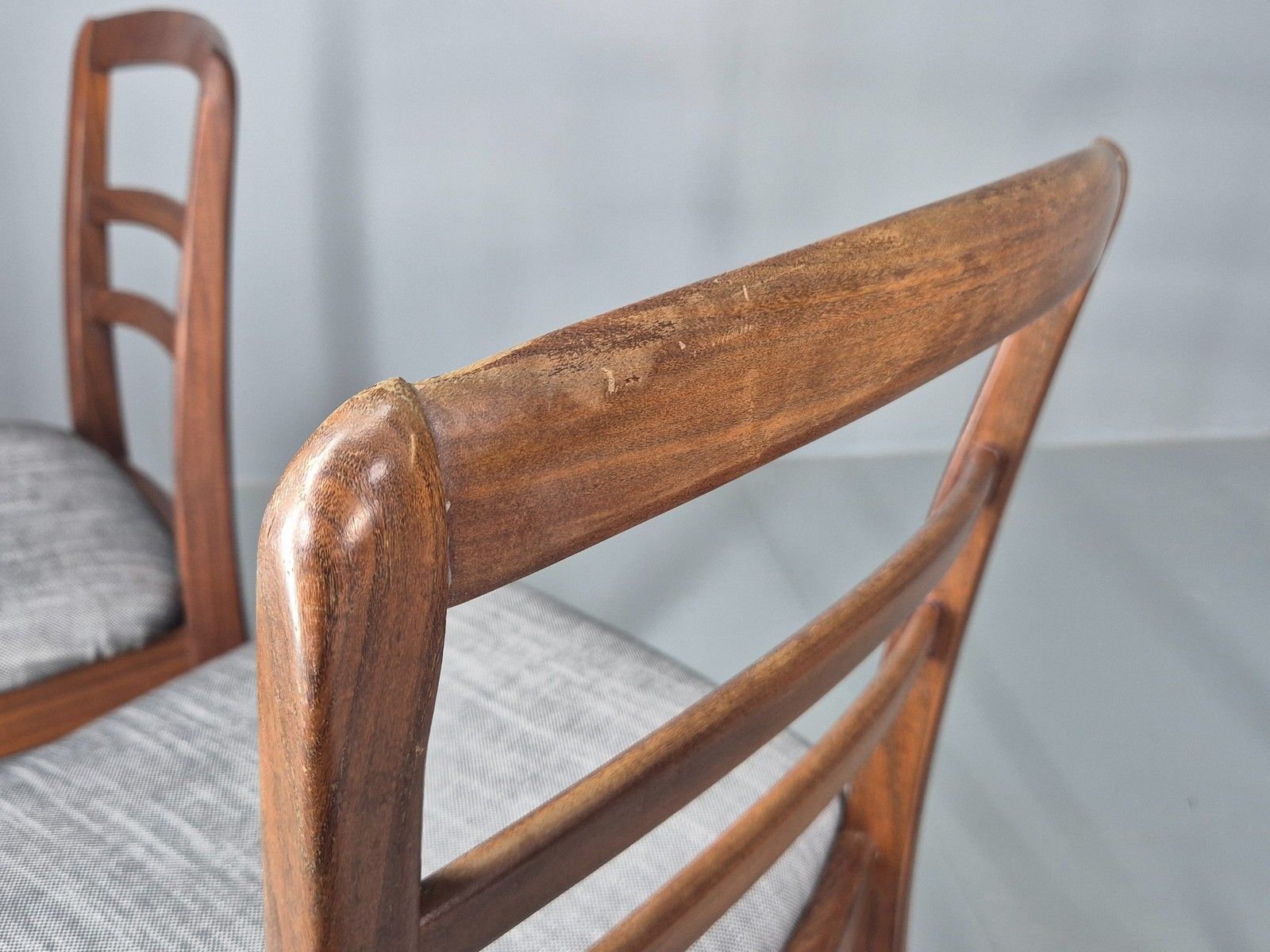 3 G Plan Dining Chairs Teak Frame New Upholstery 1980s Retro  Eb11760 photo furniture
