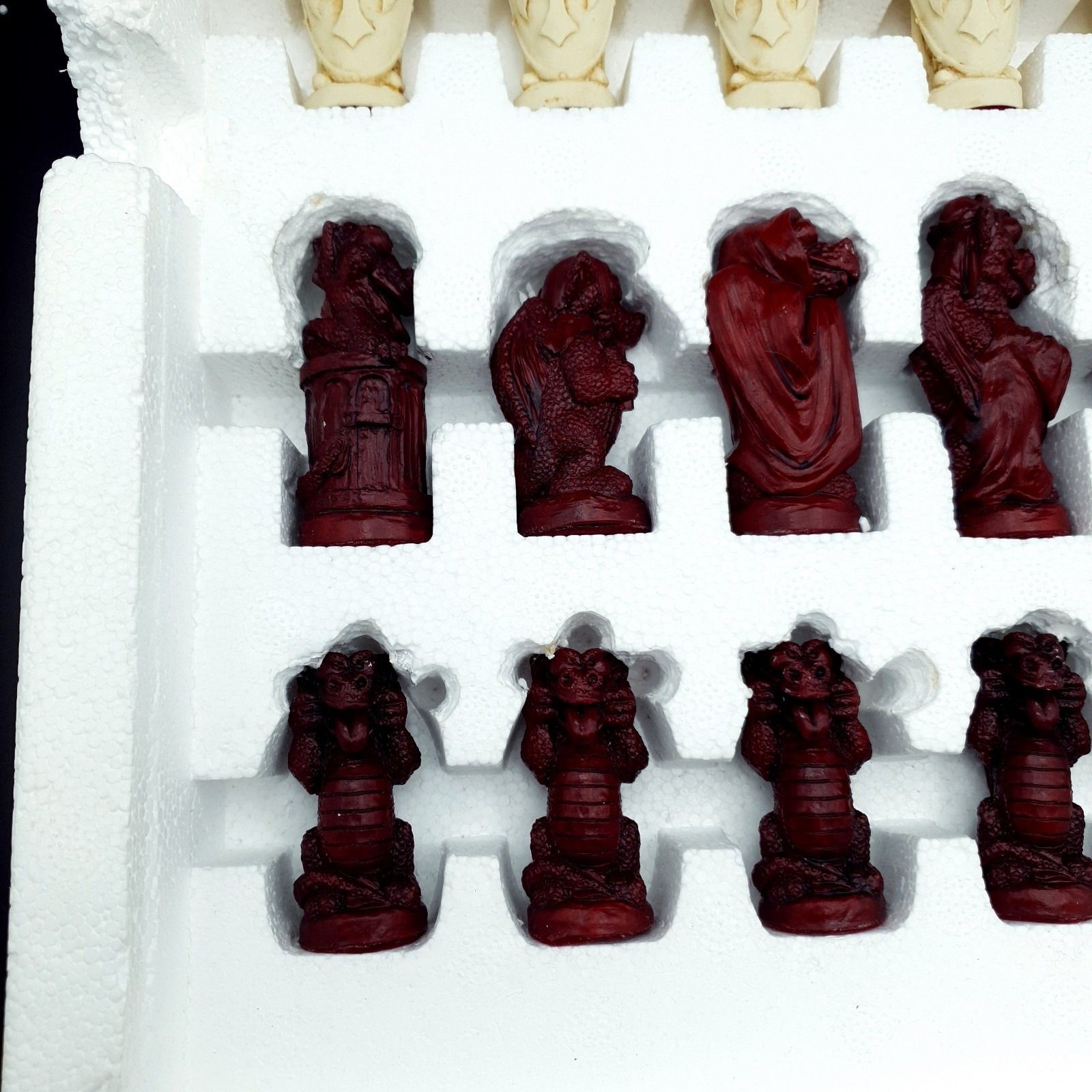 George & The Dragon Chess Set With Board Designed John Pickering Rare Unused photo 120.0