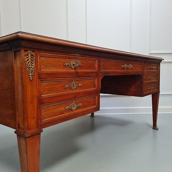 Large Empire Style Antique Desk C1920 Free Delivery Eng/Wales