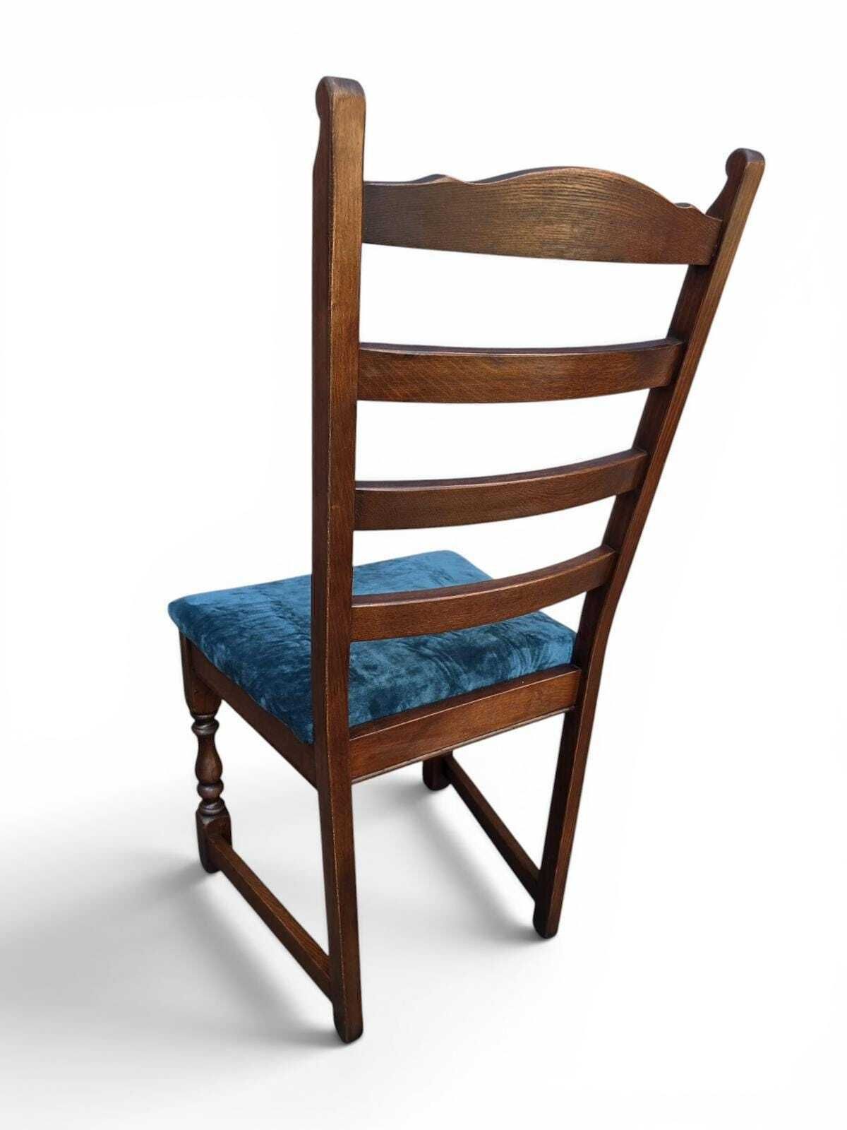 photo vinterior Vintage Old Charm Wood Bros / Dining Chairs / Set Of 4 / 1970s