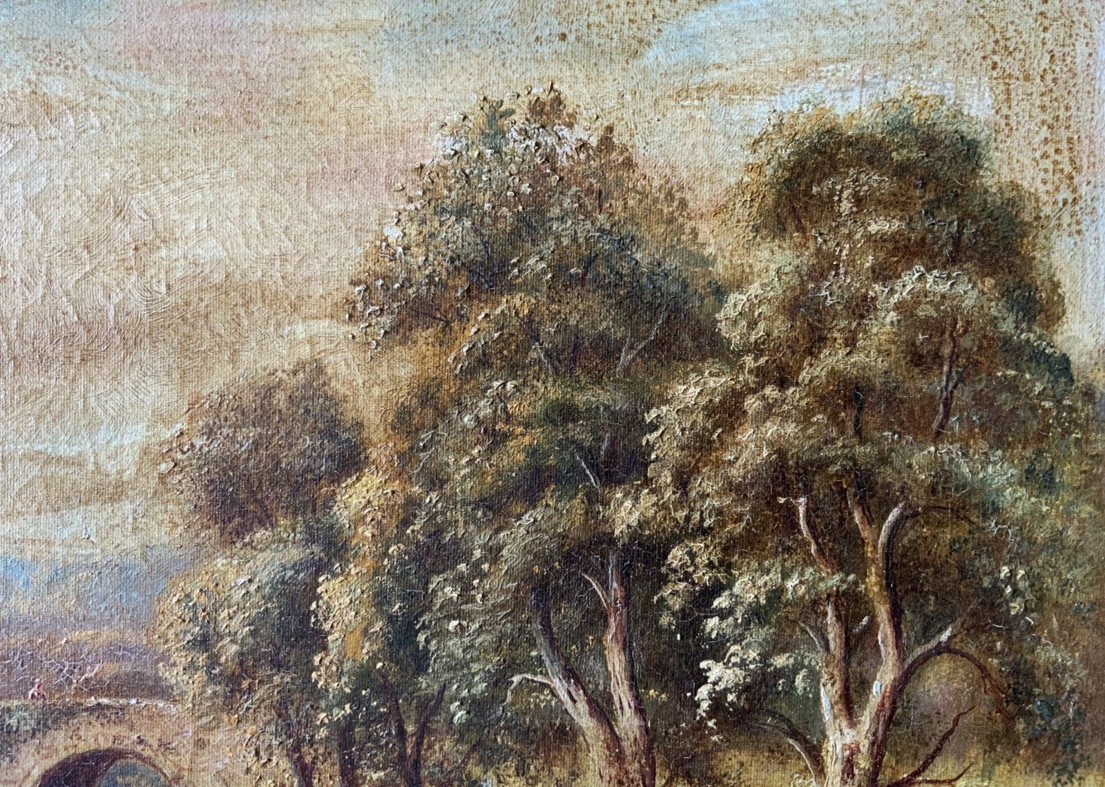 photo for sale Devonshire Stream Landscape Oil Painting By Sydney Yates Johnson (Fl. 1890 1926)
