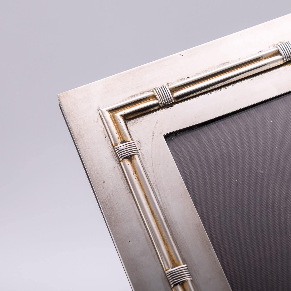Vintage 20th Century Italian Silver Plated Photograph Frame By Gucci photo Home Decor