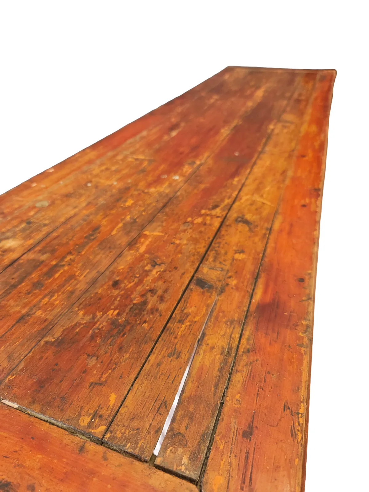 Late Qing Chinese Elm Alter Table – Antique Hand Carved  C.1880–1920 photo vintage