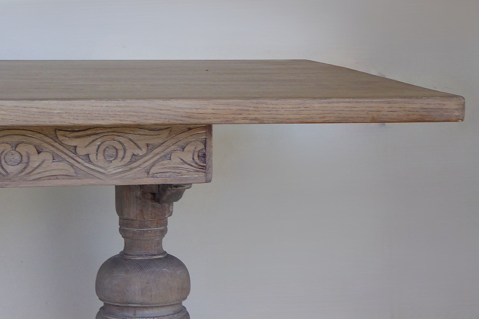 Antique French Refectory Weathered Dining Kitchen Table 183 X 78 X 77  Seats 8 photo vintage