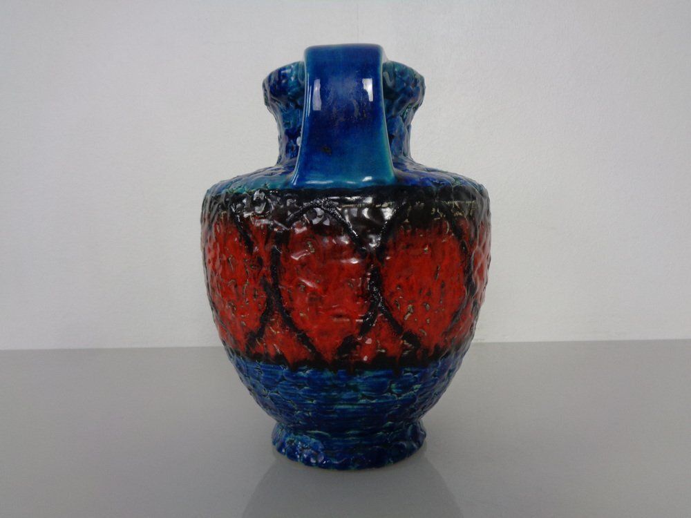 Pop Art 216 25 Ceramic Vase From Bay Keramik, Germany, 1970s photo Home Decor