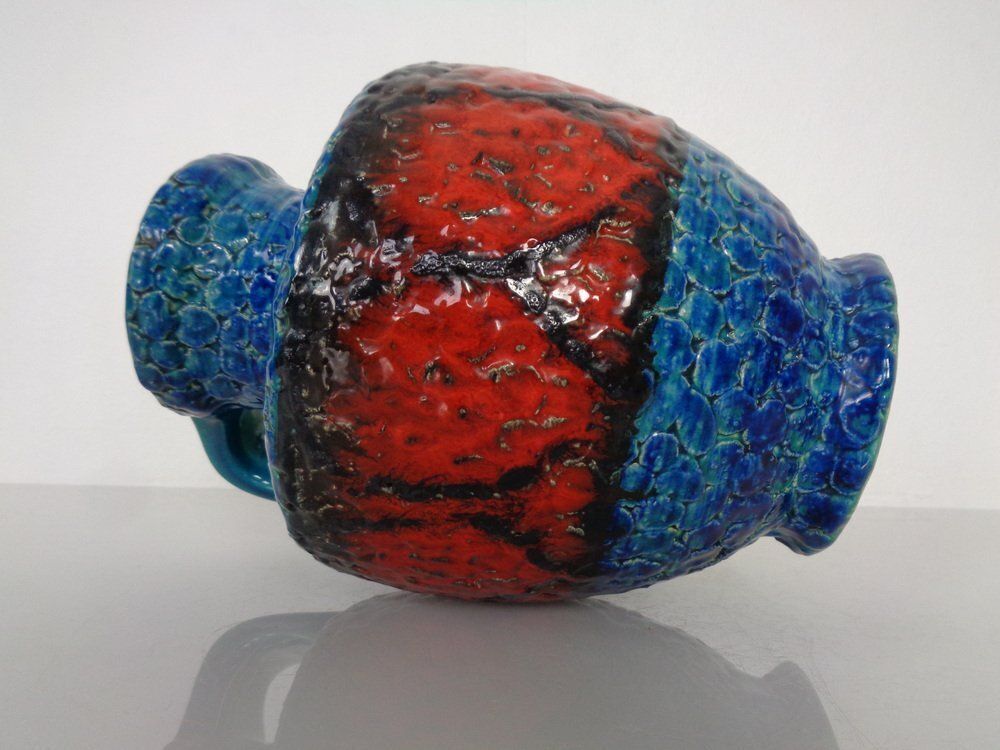 Home Decor Pop Art 216 25 Ceramic Vase From Bay Keramik, Germany, 1970s photo