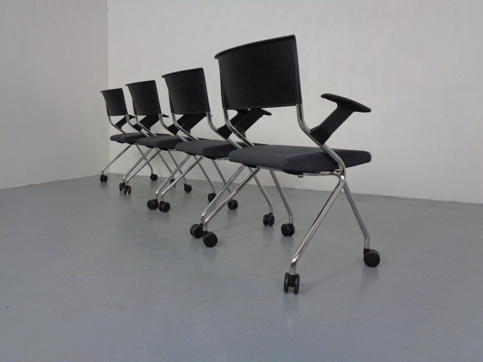 Flip Flap Office Armchairs From Sedus Stoll, Germany, 2014, Set Of 4 photo Furniture