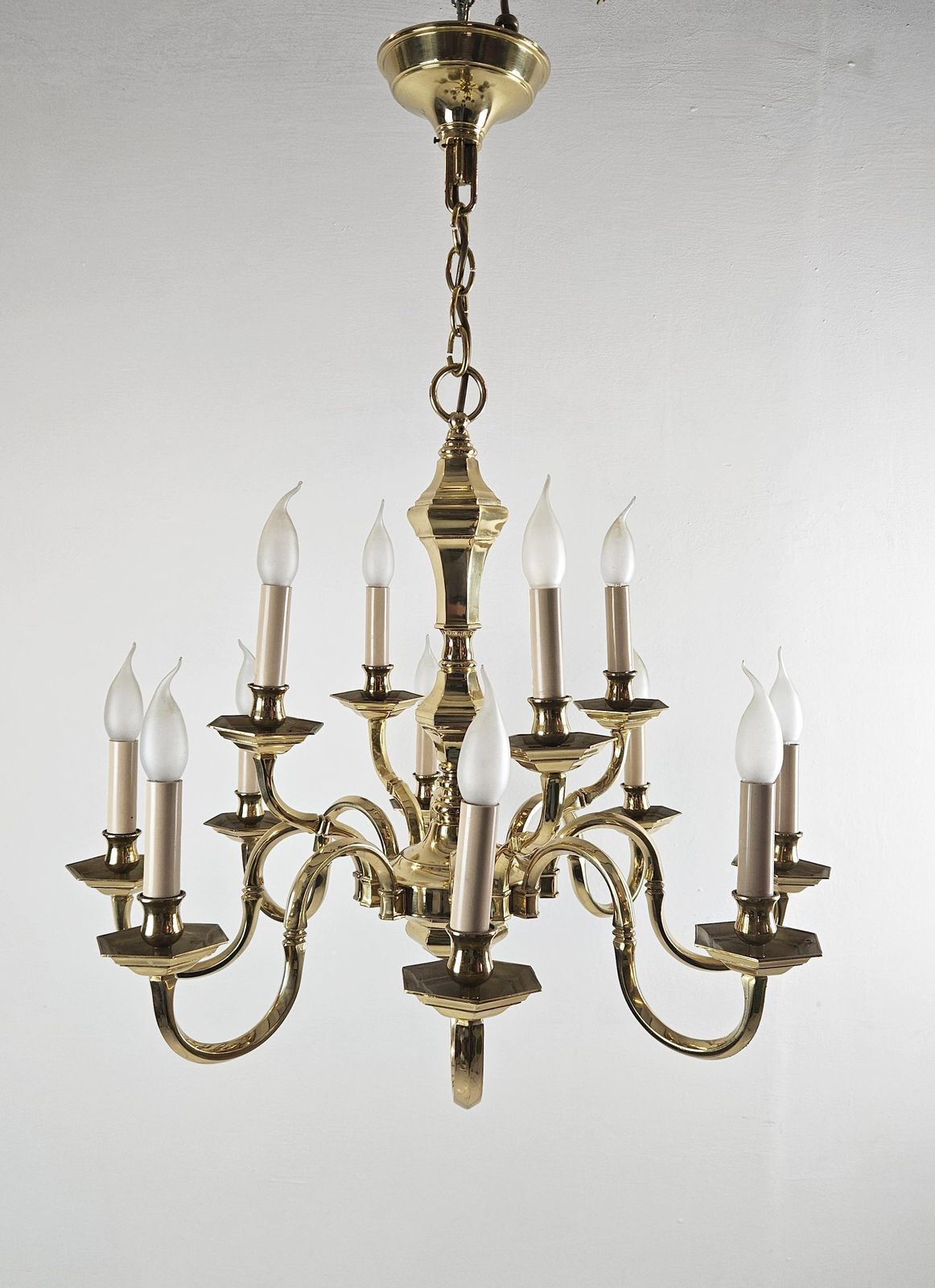Italian Brass Chandelier By Art M.D., 1980s–1990s photo furniture