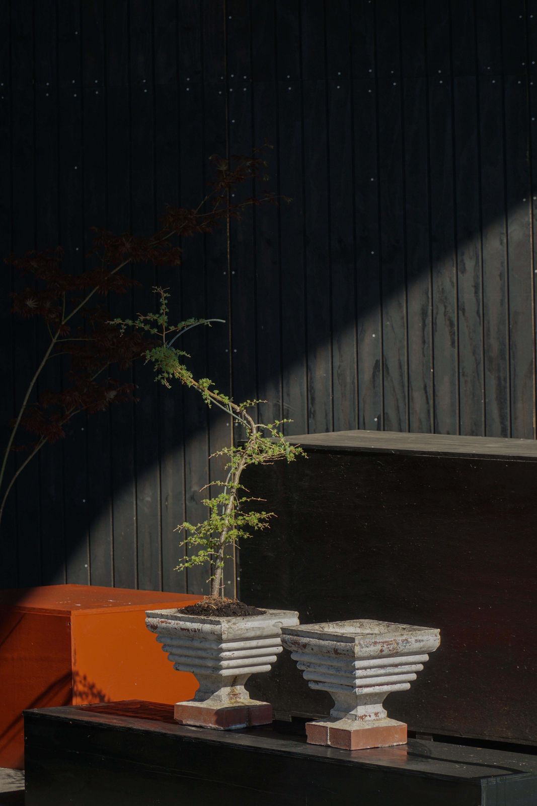Pair Of French Decorative Cast Stone Jardinières, Mid 20th Century, 1960s photo furniture