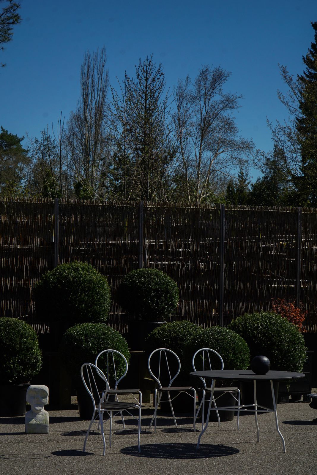 977.0 Pair Of Vintage Tore Ahlsén "Pia" Garden Chairs, Swedish Modern, Gärsnäs, 1990s photo